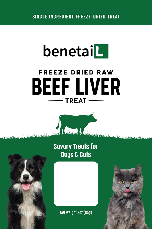 Freeze Dried Raw Beef Liver Pet Treats | 3oz